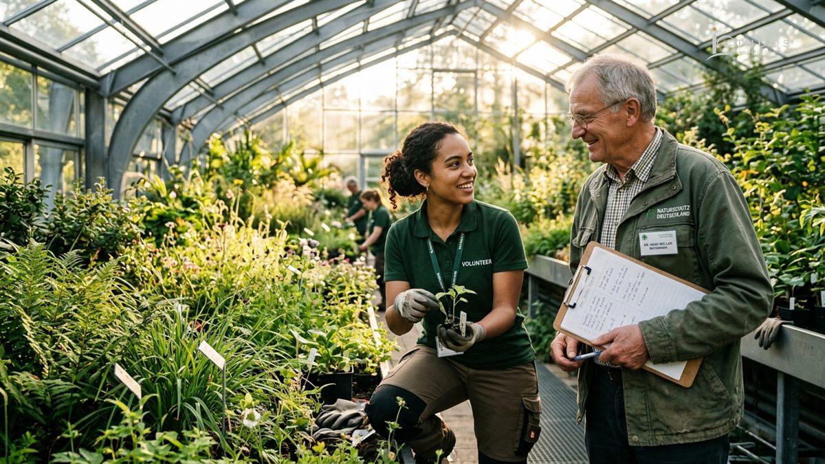 International volunteer transitioning from Au Pair to BFD in a German environmental project