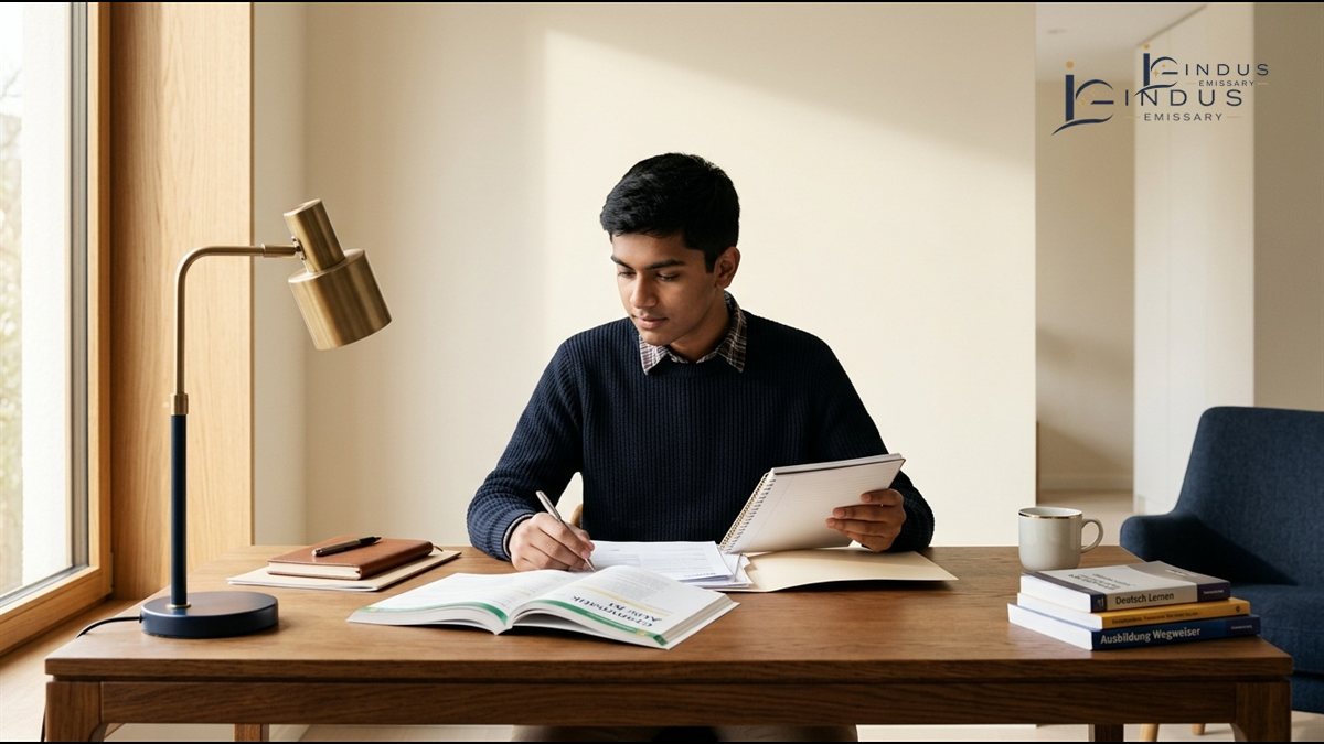 International students in Germany balancing academic studies with part-time werkstudent employment